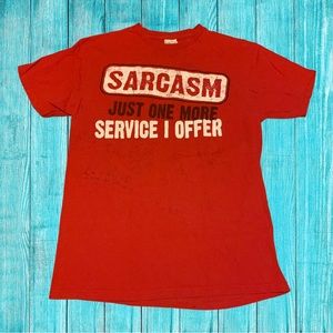 Sarcasm Just One More Service I Offer Funny Dad Humor Shirt Spencer’s Festival